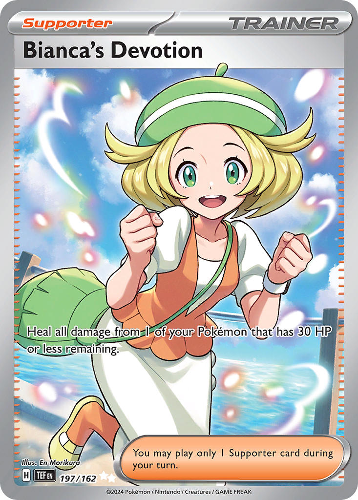 Bianca's Devotion 197/162 Ultra Rare Temporal Forces Pokémon card