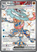 Greninja EX 198/167 Ultra Rare Twilight Masquerade Pokémon card