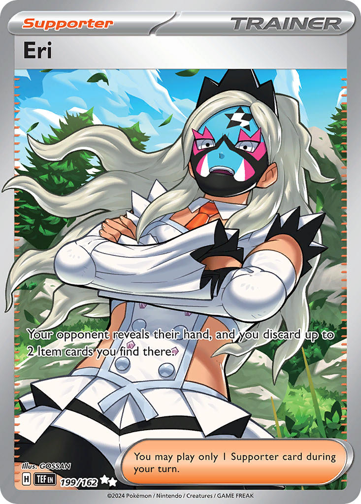 Eri 199/162 Ultra Rare Temporal Forces Pokémon card