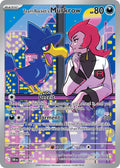 Team Rocket's Murkrow 200/182 Illustration Rare Destined Rivals Pokémon card