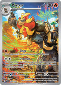 Pyroar 200/193 Illustration Rare Paldea Evolved Pokémon card
