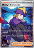 Morty's Conviction 201/162 Ultra Rare Temporal Forces Pokémon card