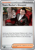 Team Rocket's Giovanni 204/217 Rare Ascended Heroes Pokémon card