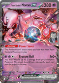 Team Rocket's Mewtwo EX 205/SVP Promo Scarlet & Violet Promos Pokémon card