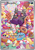 Morpeko 206/182 Illustration Rare Paradox Rift Pokémon card