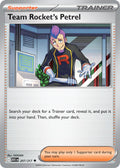 Team Rocket's Petrel 207/217 Rare Ascended Heroes Pokémon card