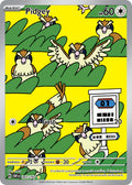 Pidgey 207/197 Illustration Rare Obsidian Flames Pokémon card