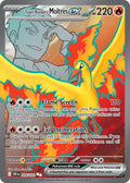 Team Rocket's Moltres EX 208/182 Ultra Rare Destined Rivals Pokémon card