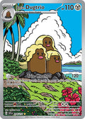 Alolan Dugtrio 208/191 Illustration Rare Surging Sparks Pokémon card