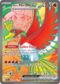 Ethan's Ho-Oh EX 209/182 Ultra Rare Destined Rivals Pokémon card