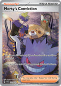 Morty's Conviction 211/162 Special Illustration Rare Temporal Forces Pokémon card