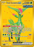 Iron Leaves EX 213/162 Hyper Rare Temporal Forces Pokémon card