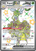 Espathra EX 214/091 Shiny Ultra Rare Paldean Fates Pokémon card