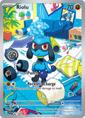 Riolu 215/198 Illustration Rare Scarlet & Violet Pokémon card