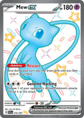 Mew EX 216/091 Shiny Ultra Rare Paldean Fates Pokémon card