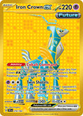 Iron Crown EX 216/162 Hyper Rare Temporal Forces Pokémon card