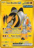 Iron Boulder EX 217/162 Hyper Rare Temporal Forces Pokémon card