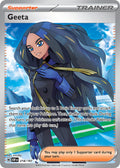 Geeta 218/197 Ultra Rare Obsidian Flames Pokémon card