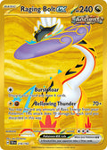 Raging Bolt EX 218/162 Hyper Rare Temporal Forces Pokémon card
