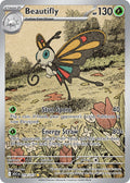 Beautifly 219/217 Illustration Rare Ascended Heroes Pokémon card