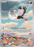 Bombirdier 219/198 Illustration Rare Scarlet & Violet Pokémon card