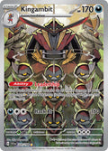 Kingambit 220/198 Illustration Rare Scarlet & Violet Pokémon card