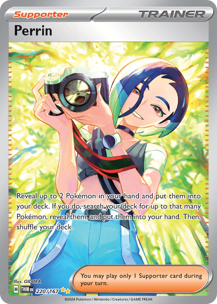 Perrin 220/167 Special Illustration Rare Twilight Masquerade Pokémon card