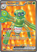 Spidops EX 223/198 Ultra Rare Scarlet & Violet Pokémon card