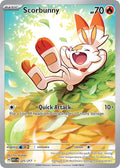 Scorbunny 225/217 Illustration Rare Ascended Heroes Pokémon card