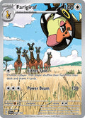Farigiraf 228/193 Illustration Rare Paldea Evolved Pokémon card