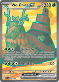 Wo-Chien EX 232/193 Ultra Rare Paldea Evolved Pokémon card