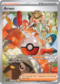 Arven 235/091 Special Illustration Rare Paldean Fates Pokémon card