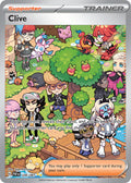 Clive 236/091 Special Illustration Rare Paldean Fates Pokémon card