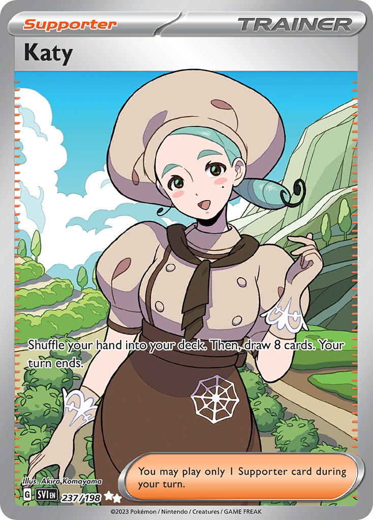 Katy 237/198 Ultra Rare Scarlet & Violet Pokémon card