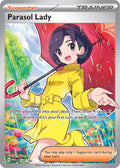 Parasol Lady 238/182 Ultra Rare Paradox Rift Pokémon card