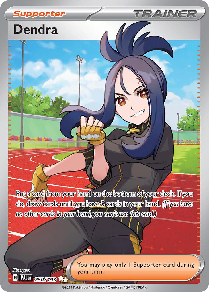 Dendra 250/193 Ultra Rare Paldea Evolved Pokémon card