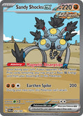 Sandy Shocks EX 250/182 Special Illustration Rare Paradox Rift Pokémon card