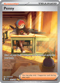 Penny 252/198 Special Illustration Rare Scarlet & Violet Pokémon card
