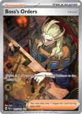 Boss's Orders 265/193 Special Illustration Rare Paldea Evolved Pokémon card