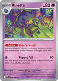 Banette 034/084 Pitch Black Pokémon card