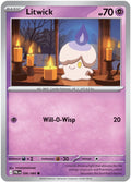 Litwick 036/084 Pitch Black Pokémon card