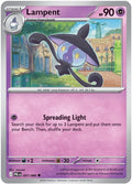 Lampent 037/084 Pitch Black Pokémon card