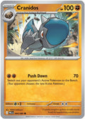 Cranidos 044/084 Pitch Black Pokémon card