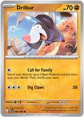 Drilbur 046/084 Pitch Black Pokémon card