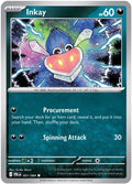 Inkay 051/084 Pitch Black Pokémon card