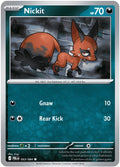 Nickit 053/084 Pitch Black Pokémon card