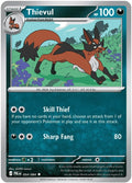Thievul 054/084 Pitch Black Pokémon card