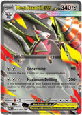 Mega Excadrill ex 065/084 Pitch Black Pokémon card