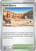 Fossil Quarry 076/084 Pitch Black Pokémon card