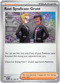 Rust Syndicate Grunt 081/084 Pitch Black Pokémon card